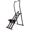 Thuis Trapstepper, Inklapbare Vertical Climber Met 3 Weerstandsniveaus, Verstelbaar Stuur En LCD monitor