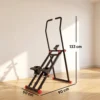 Thuis Trapstepper, Inklapbare Vertical Climber Met 3 Weerstandsniveaus, Verstelbaar Stuur En LCD monitor