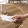 Uitschuifbare Eettafel Voor 4 6 Personen, Keukentafel In Industriële Stijl Met Spinnenpoot, Bruine Houtlook