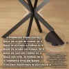 Uitschuifbare Eettafel Voor 4 6 Personen, Keukentafel In Industriële Stijl Met Spinnenpoot, Zwart
