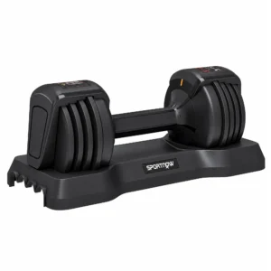 Verstelbare Dumbbell Set, 11 Kg Dumbbells Met Snelle Aanpassing Opbergvak, Antislip Handvat, Ruimtebesparend