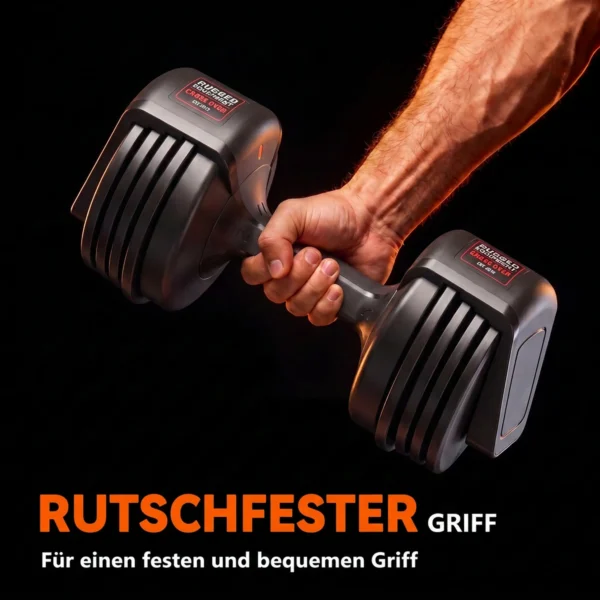 Verstelbare Dumbbell Set, 11 Kg Dumbbells Met Snelle Aanpassing Opbergvak, Antislip Handvat, Ruimtebesparend