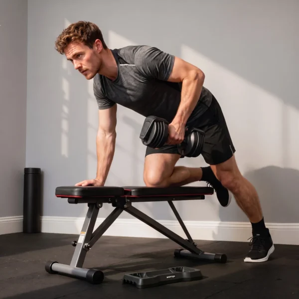 Verstelbare Dumbbell Set, 11 Kg Dumbbells Met Snelle Aanpassing Opbergvak, Antislip Handvat, Ruimtebesparend