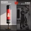 Vrijstaande Bokszak 156 Cm Met 12 Zuignappen, Schokdemping, Voor Volwassenen En Tieners