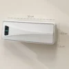 Wandverwarming 2000W Keramische Wandverwarming Met 3 Modi, LED Display, Verstelbare Thermostaat, 24U Timer Wit