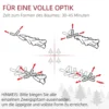 Weihnachtsbaum Künstlich 180 Cm Christbaum Wie Echt Mit 600 Dichten Zweigen, Kunstschnee, Auto Öffnung