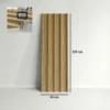 12 Stuks Trapeziumplaat 129x45cm 7m² Verzinkt Dakplaat 0,25 Mm Weerbestendig Profielplaat Natuurhout