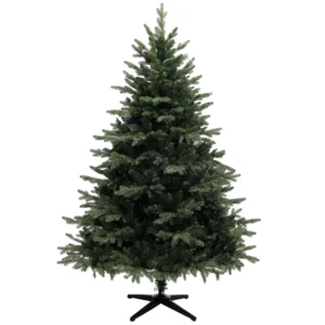 180 Cm Kunstmatige Kerstboom In Sparrenontwerp Met 1696 Takpunten En Opvouwbare Stalen Voet, Kerstboom Voor Thuis Of Kantoor, Groen