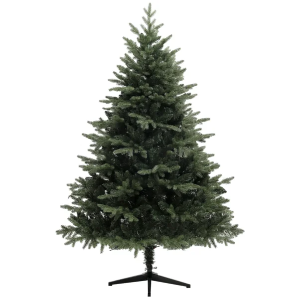 180 Cm Kunstmatige Kerstboom In Sparrenontwerp Met 1696 Takpunten En Opvouwbare Stalen Voet, Kerstboom Voor Thuis Of Kantoor, Groen