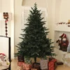 180 Cm Kunstmatige Kerstboom In Sparrenontwerp Met 1696 Takpunten En Opvouwbare Stalen Voet, Kerstboom Voor Thuis Of Kantoor, Groen