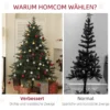 180 Cm Kunstmatige Kerstboom In Sparrenontwerp Met 1696 Takpunten En Opvouwbare Stalen Voet, Kerstboom Voor Thuis Of Kantoor, Groen
