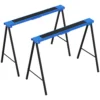 2 delige Set Werkbank, Ambachtelijke Stand, Tot 250 Kg Belastbaar, Metaal, Blauw