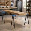 2 delige Set Werkbank, Ambachtelijke Stand, Tot 250 Kg Belastbaar, Metaal, Blauw