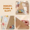 3 in 1 Baby Loopwagen Loopondersteuning Met Afneembaar Dubbelzijdig Activiteitenbord, Tas En Wielen Voor 1 3 Jaar