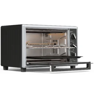 46 L Mini oven Met Draaispit, Convectie, Temperatuurregeling En Timer, 1800 W, Zwart