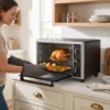 46 L Mini oven Met Draaispit, Convectie, Temperatuurregeling En Timer, 1800 W, Zwart
