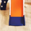 5 in 1 Kinderglijbaanset, Telescoop, Basketbalring, Kunststof, Oranje+Donkerblauw