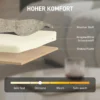 Akzentstoel, Chenille Gestoffeerde Fauteuil Met Massief Houten Frame En Poten, Lichtbruin