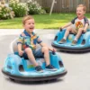 Autoscooter, 360° Rotatie, 2 Km/u Snelheid, Veiligheidsgordel, LED Lichten, Muziek En Claxon, Blauw