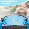 Autoscooter, 360° Rotatie, 2 Km/u Snelheid, Veiligheidsgordel, LED Lichten, Muziek En Claxon, Blauw