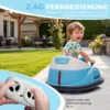 Autoscooter, 360° Rotatie, 2 Km/u Snelheid, Veiligheidsgordel, LED Lichten, Muziek En Claxon, Blauw