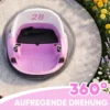 Autoscooter, 360° Rotatie, 2 Km/u Snelheid, Veiligheidsgordel, LED Lichten, Muziek En Toeter, Roze