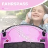 Autoscooter, 360° Rotatie, 2 Km/u Snelheid, Veiligheidsgordel, LED Lichten, Muziek En Toeter, Roze
