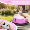 Autoscooter, 360° Rotatie, 2 Km/u Snelheid, Veiligheidsgordel, LED Lichten, Muziek En Toeter, Roze