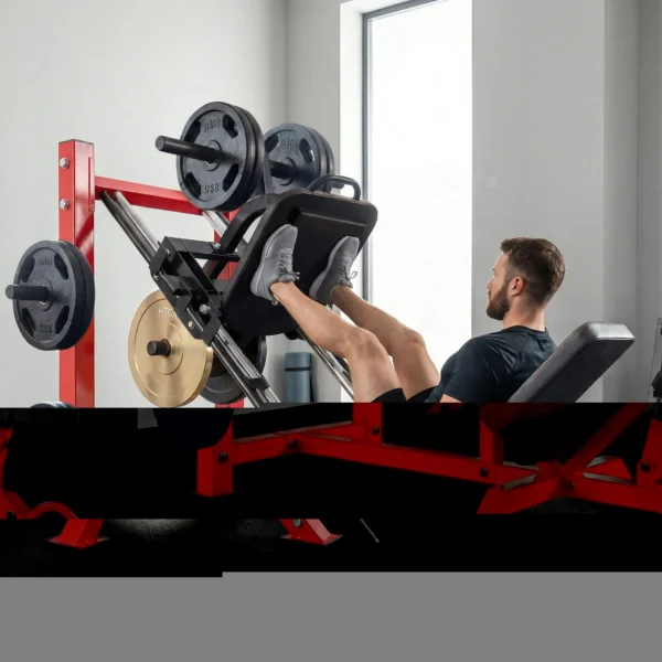 Beinpresse Thuis Training Been Training Krachttraining Onderlichaam Quadriceps Bilspieren Dij Fitnessapparaat