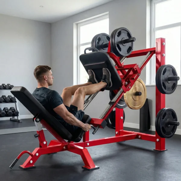 Beinpresse Thuis Training Been Training Krachttraining Onderlichaam Quadriceps Bilspieren Dij Fitnessapparaat