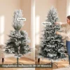 Besneeuwde Kerstboom 180 Cm Met 1920 Toppen, Inklapsysteem, Kunstmatig, Vol