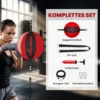 Boxframe Dubbelzijdig Bokstraining Met Bungee Koord Verstelbare Touwgesp Clip on Montage