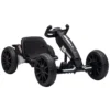 Elektrische Go Kart Voor Kinderen 12V Go kart Met 2 Motoren, 4 voudig Verstelbare Stoel Zachte Start EVA Wielen LED Koplampen