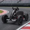 Elektrische Go Kart Voor Kinderen 12V Go kart Met 2 Motoren, 4 voudig Verstelbare Stoel Zachte Start EVA Wielen LED Koplampen