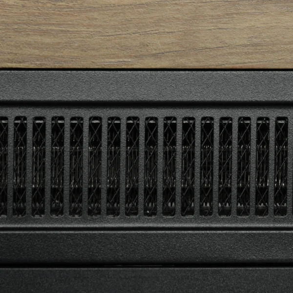 Elektrische Haard, 3D Vlam Effect, 3 Instellingen, Timer, Afstandsbediening, Natuurhout