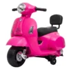 Elektrische Motorfiets Kinderen Mini Vespa GTS 6V Elektrische Motorfiets Met Lithium Batterij Ergonomische Stoel Rugleuning 1,5 3 Jaar