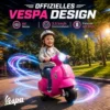 Elektrische Motorfiets Kinderen Mini Vespa GTS 6V Elektrische Motorfiets Met Lithium Batterij Ergonomische Stoel Rugleuning 1,5 3 Jaar