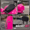 Elektrische Motorfiets Kinderen Mini Vespa GTS 6V Elektrische Motorfiets Met Lithium Batterij Ergonomische Stoel Rugleuning 1,5 3 Jaar