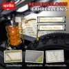 Elektrische Motorfiets Voor Kinderen 12 V Met 2 Motoren, Stabilisatiewielen, Schokdempers, 13 Inch Wielen, Muziek, USB