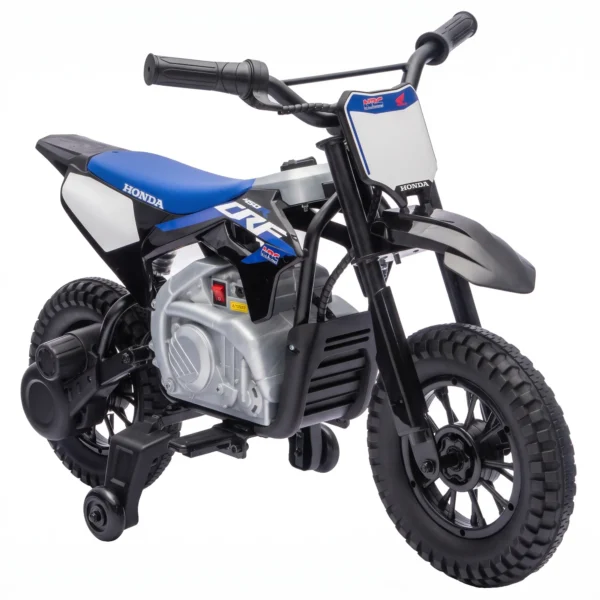 Elektrische Motorfiets Voor Kinderen HONDA CRF 450R 12V Kinder Motocross Met 35W Motor Lithium Batterij Achterwielophanging 12 Inch Wielen