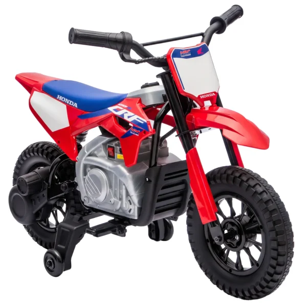 Elektrische Motorfiets Voor Kinderen HONDA CRF 450R 12V Kinder Motocross Met 35W Motor Lithium Batterij Achterwielophanging 12 Inch Wielen