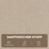 Elektrische Sta op Stoel Met Vibratiemassage En Verwarmingsfunctie, Relaxstoel In Fluweeloptiek Met Pocketvering, Crèmewit