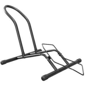 Fietsenrek Voor Fietsen Stalen Fietshouder Met 85 Mm Bandbreedte Vrijstaand 59 X 41 X 38 Cm Zwart