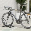Fietsenrek Voor Fietsen Stalen Fietshouder Met 85 Mm Bandbreedte Vrijstaand 59 X 41 X 38 Cm Zwart