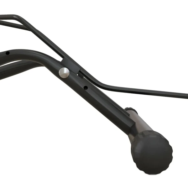 Fietsenrek Voor Fietsen Stalen Fietshouder Met 85 Mm Bandbreedte Vrijstaand 59 X 41 X 38 Cm Zwart