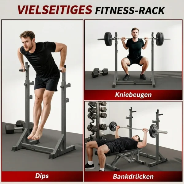 Haltersrek, In Hoogte En Breedte Verstelbaar, Halteropslag Van Staal Met Veiligheidssloten, Belastbaar Tot 150 Kg