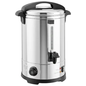 Heetwaterdispenser 6,5 L, 1500 W, Roestvrij Staal, Met Thermostaat, Warmhoudfunctie En Tapkraan