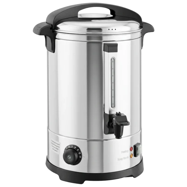 Heetwaterdispenser 6,5 L, 1500 W, Roestvrij Staal, Met Thermostaat, Warmhoudfunctie En Tapkraan