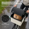 Hondenmand Fiets Voor 2 in 1 Draagbare Hondenfietsmand Met Deksel Veiligheidslijn Schouderriem Zijtassen 5kg
