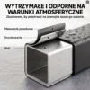 Kaminhoutrek 106 X 25 X 113 Cm Brandhoutrek Met 600D Oxford hoes Stalen Frame Tot 250 Kg Zwart